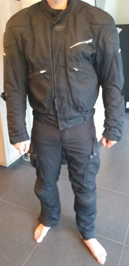 Combinaison moto (veste + pantalon), Seconde main, Ensemble, Clover, Enlèvement