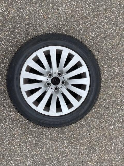 BMW 5reeks GT VELGEN en WINTERBANDEN, Auto-onderdelen, Banden en Velgen, Ophalen, 18 inch, Velg(en), Winterbanden
