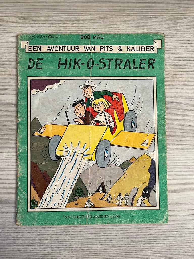 Een avontuur van Pits & Kaliber - De hik-o-straler, Boeken, Eén stripboek, Ophalen of Verzenden
