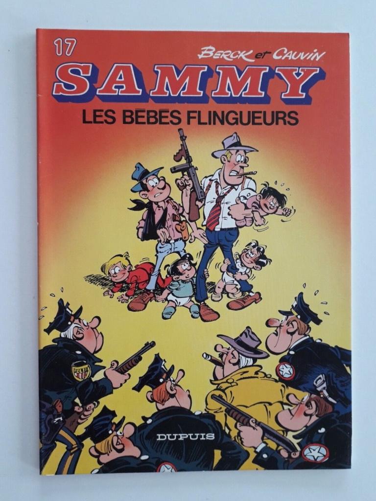 BD EO Sammy 17 Les bébés flingueurs Berck Cauvin broché ----, Gelezen, Eén stripboek, Berck & Cauvin, Ophalen of Verzenden