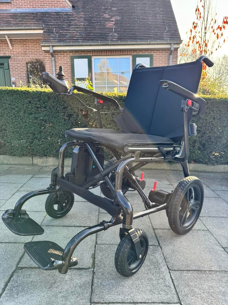 Ultralichte Carbon Elektrische Rolstoel – Premium Travel, Diversen, Rolstoelen, Ophalen of Verzenden, Inklapbaar, Nieuw, Elektrische rolstoel