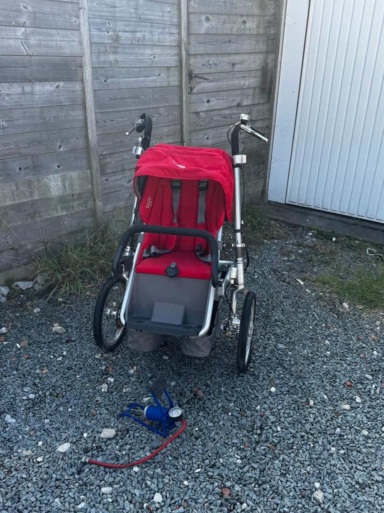 Taga 2010 bakfiets/ buggy Rood, Fietsen en Brommers, Fietsen | Bakfietsen, Ophalen, Zo goed als nieuw, 1 kind, Overige merken