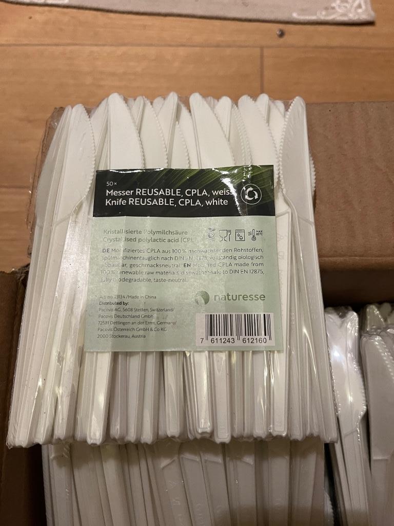 Plastiek mesjes en vorkjes, Enlèvement, Neuf