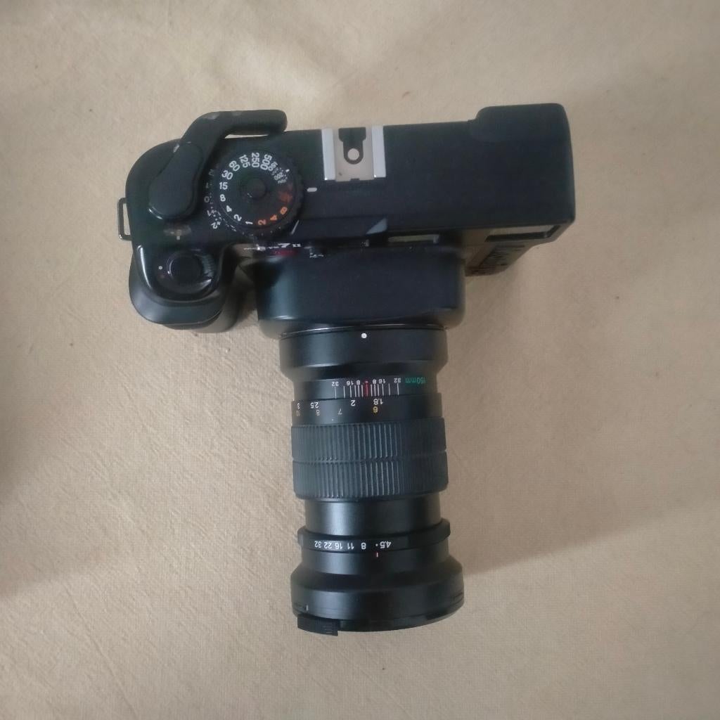Mamiya 7ii + N150mm f4,5 + N 43mm f4,5, Audio, Tv en Foto, Fotocamera's Analoog, Ophalen, Gebruikt, Overige Merken