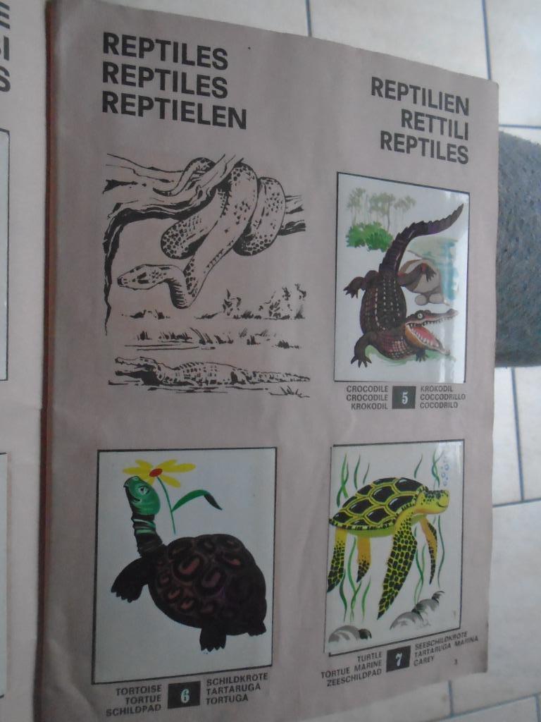 ALBUM MET VERZAMELKAARTEN/DIEREN/PANINI MODENA, Ophalen of Verzenden, PANINI MODENA