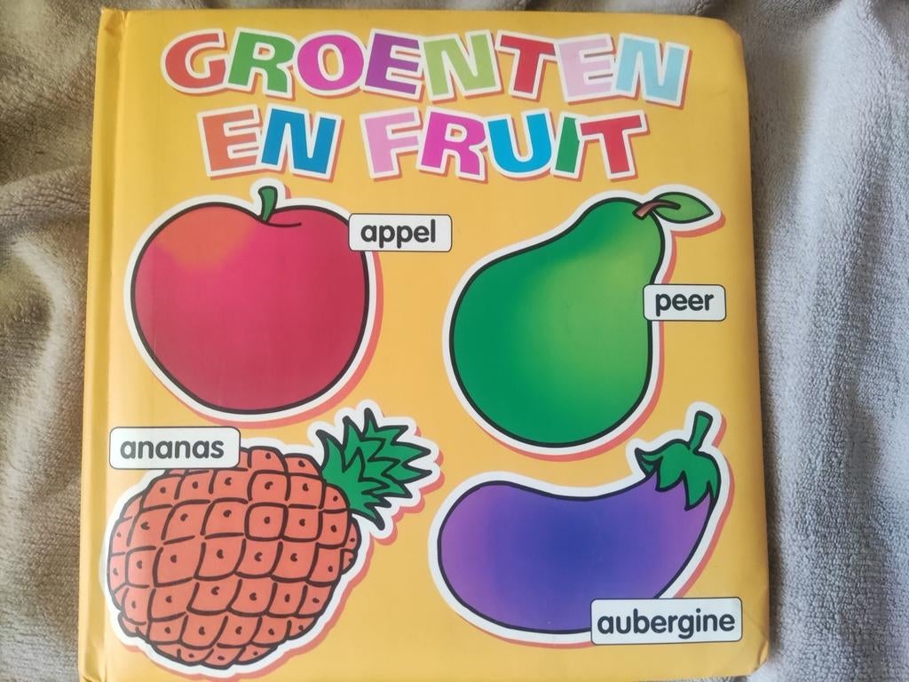 Groeten en fruit - mijn eerste woordjes, Ophalen of Verzenden, Zo goed als nieuw