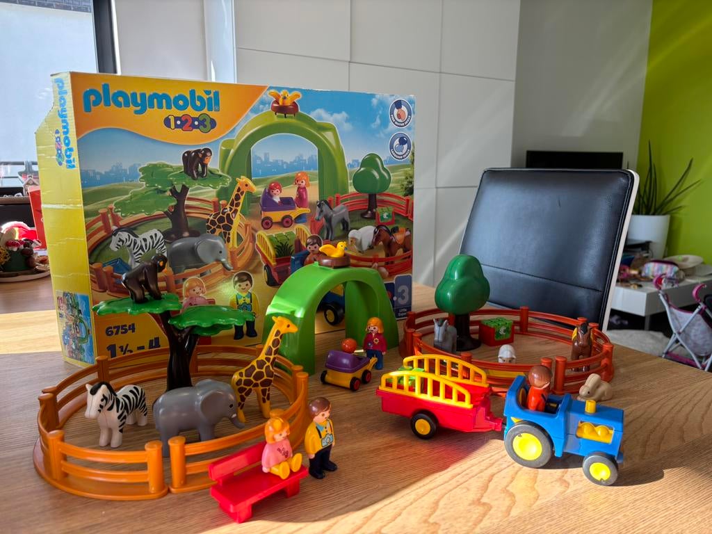 Playmobil 1.2.3 zoo, Enfants & Bébés, Enlèvement, Utilisé