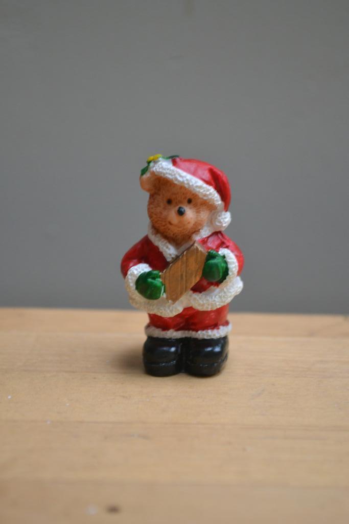 décoration / figurine nounours Père Noël, Ophalen, Zo goed als nieuw