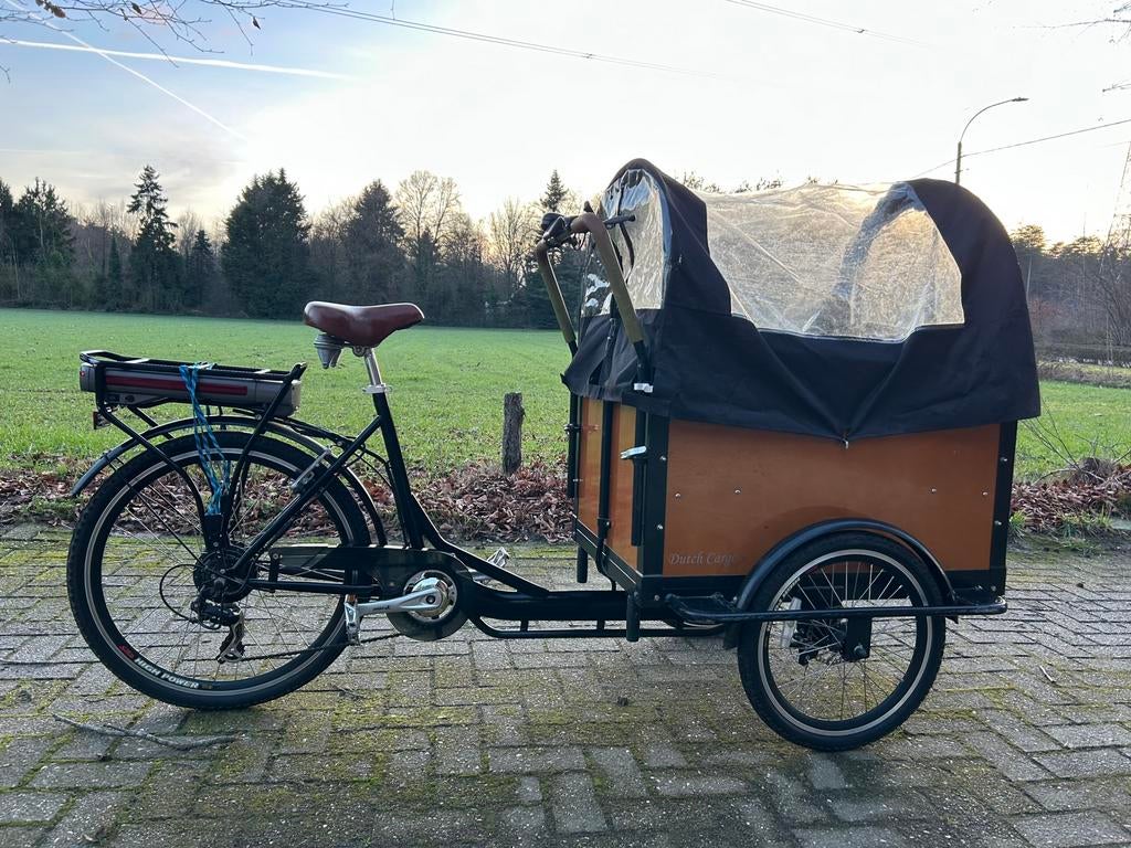 Te koop bakfiets, Enlèvement, Comme neuf