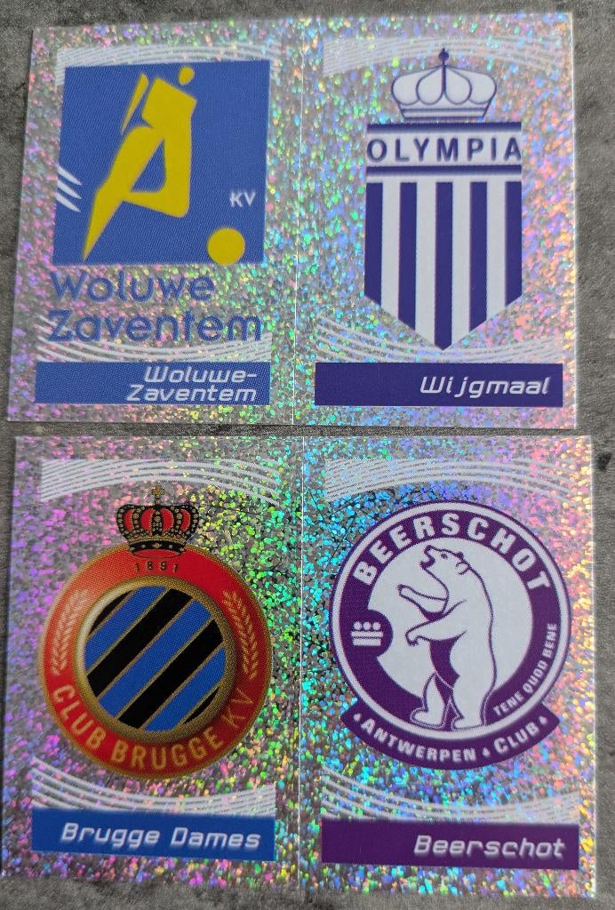 PANINI FOOTBALL 2012  2x emblemen/badges voetbal zeldzaam, Verzenden, Nieuw