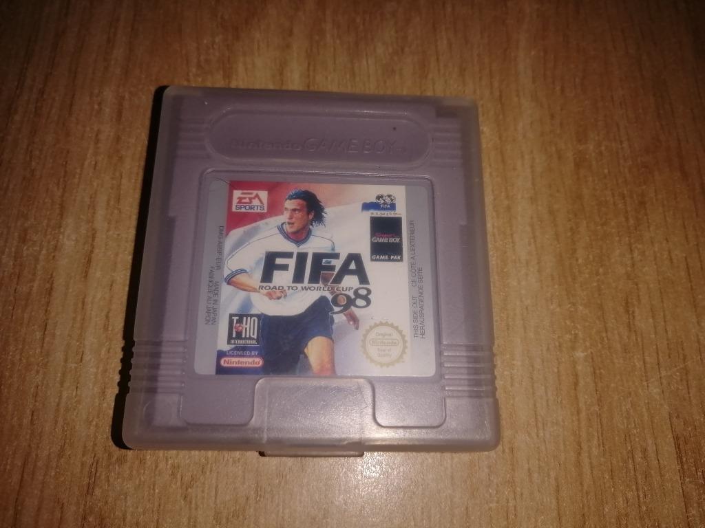 Game Boy spel Fifa 98, Ophalen of Verzenden, Gebruikt