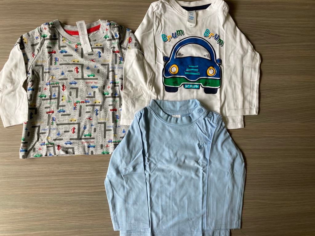 C&A T-shirts lange mouwen - maat 80, Enfants & Bébés, Vêtements de bébé | Taille 80, Garçon ou Fille, C&A, Enlèvement ou Envoi