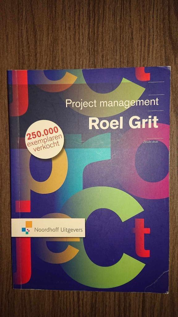 Project management - Roel Grit, Boeken, Ophalen of Verzenden, Zo goed als nieuw, Roel Grit