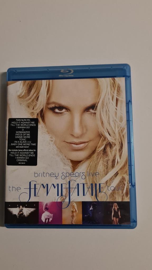 Britney Spears Femme Fatale Tour (Bluray Concert), Cd's en Dvd's, Blu-ray, Ophalen of Verzenden, Zo goed als nieuw, Muziek en Concerten