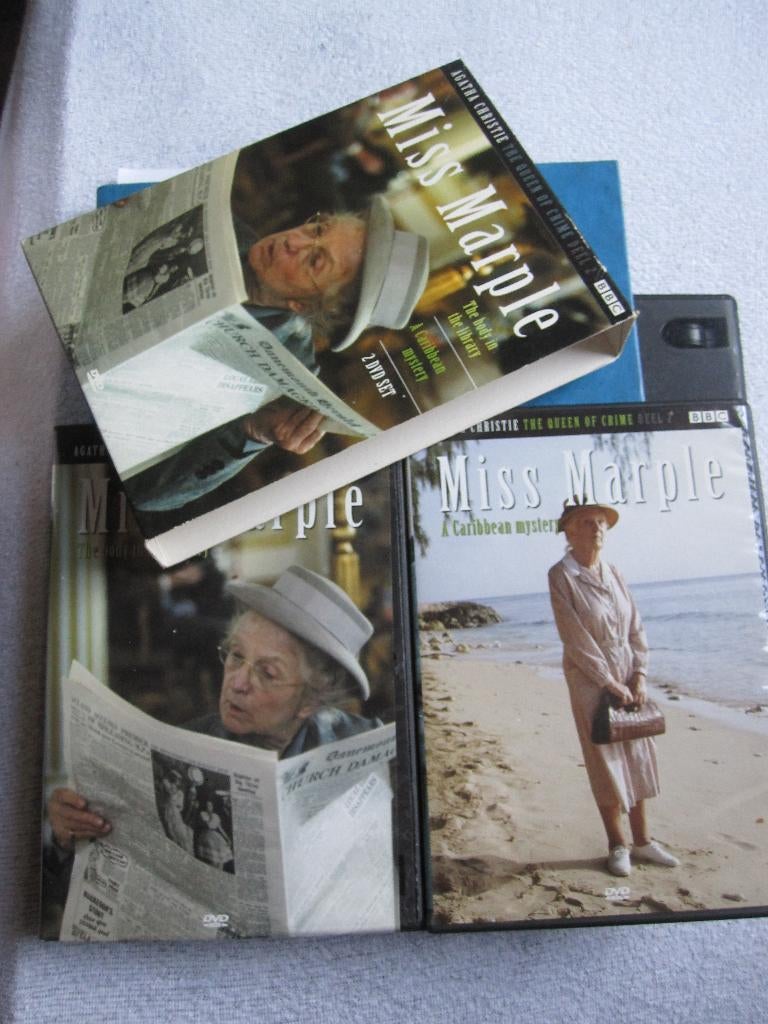 Miss Marple - The body in the library + A Caribbean mystery, Cd's en Dvd's, Vanaf 16 jaar, Boxset, Ophalen of Verzenden, Zo goed als nieuw
