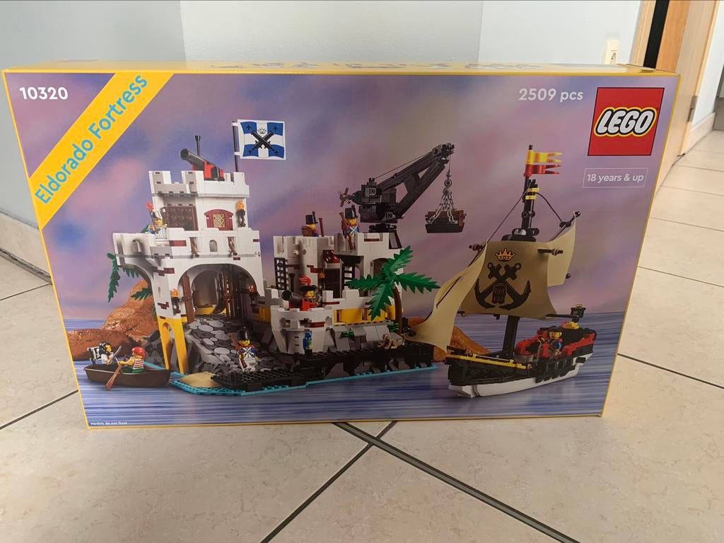 Lego set 10320 Eldorado Fortress (New), Ophalen of Verzenden, Nieuw, Complete set, Lego