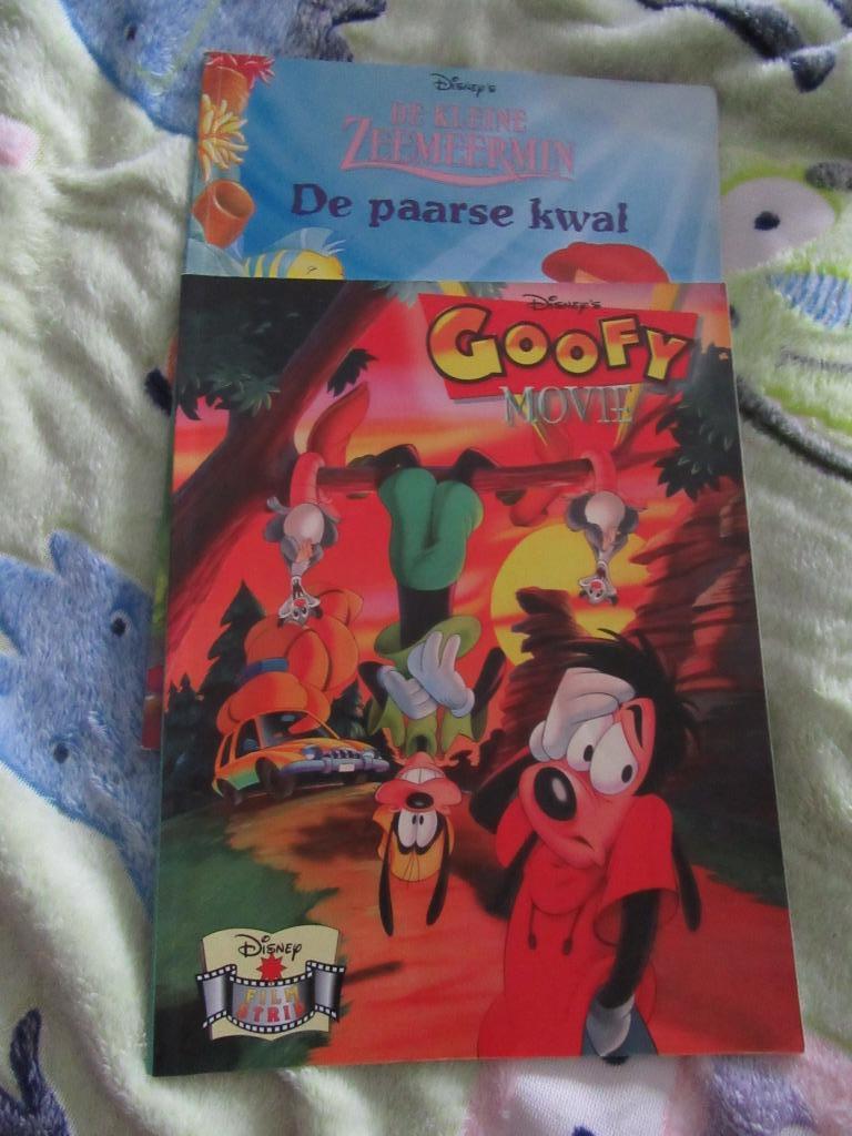 2 Filmstrips - Goofy Movie + De Kleine Zeemeermin - Disney, Enlèvement ou Envoi, Utilisé, Disney