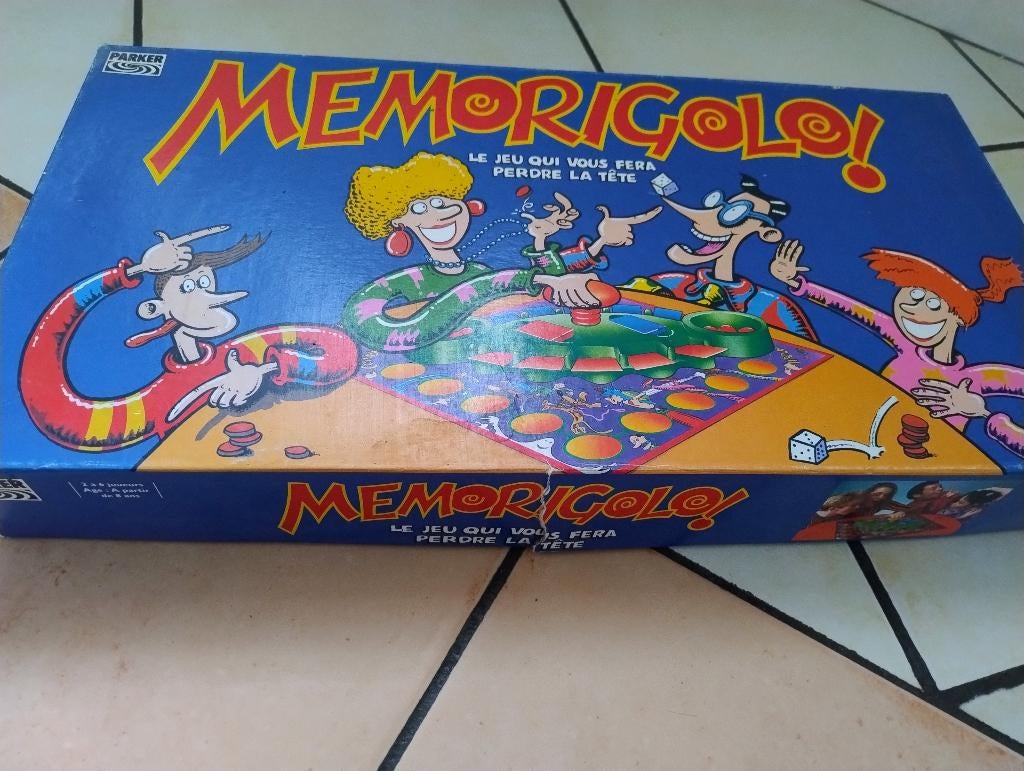 Jeu memorigolo vintage, Enlèvement ou Envoi, Comme neuf, Parker