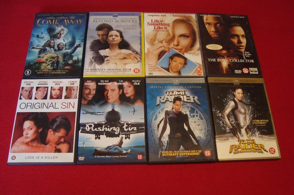 11 dvd's met angelina jolie, Enlèvement ou Envoi, Comédie d'action