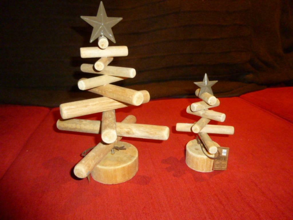 Leuke houten kerstboompjes, Enlèvement ou Envoi, Neuf