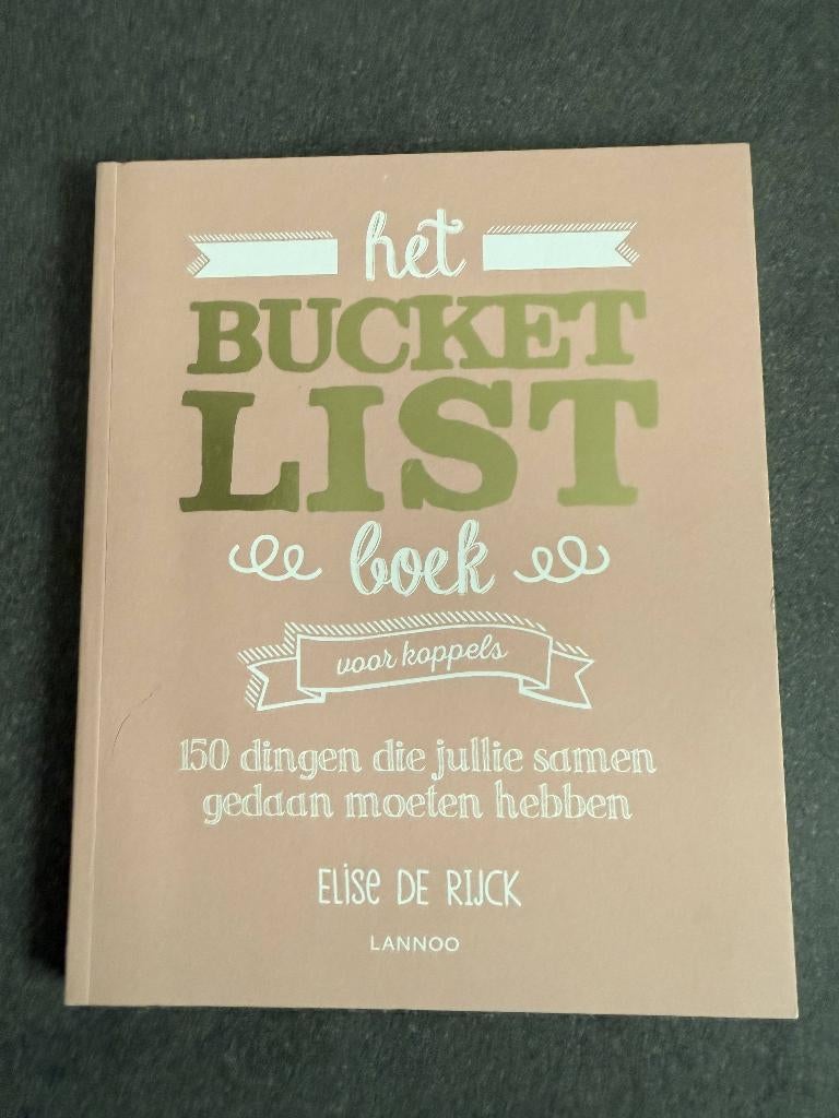Het bucketlist boek voor koppels te koop, Ophalen, Nieuw