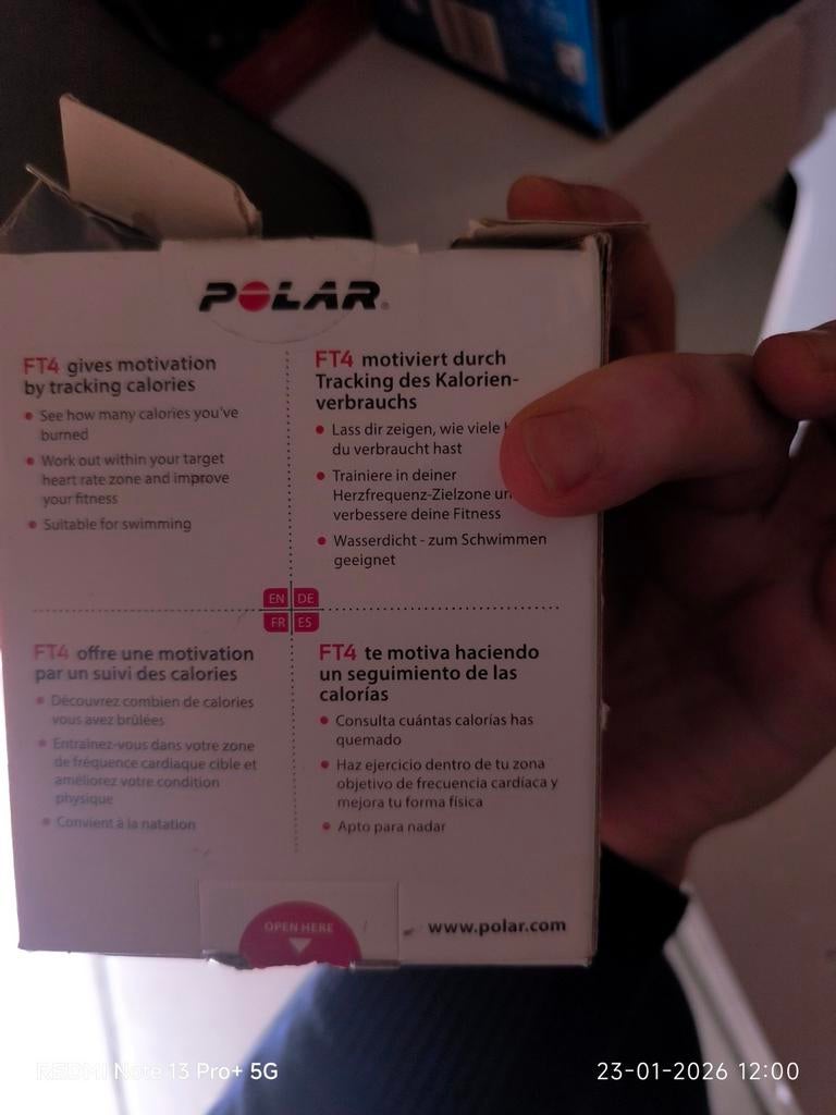 Polar ft4, Enlèvement ou Envoi