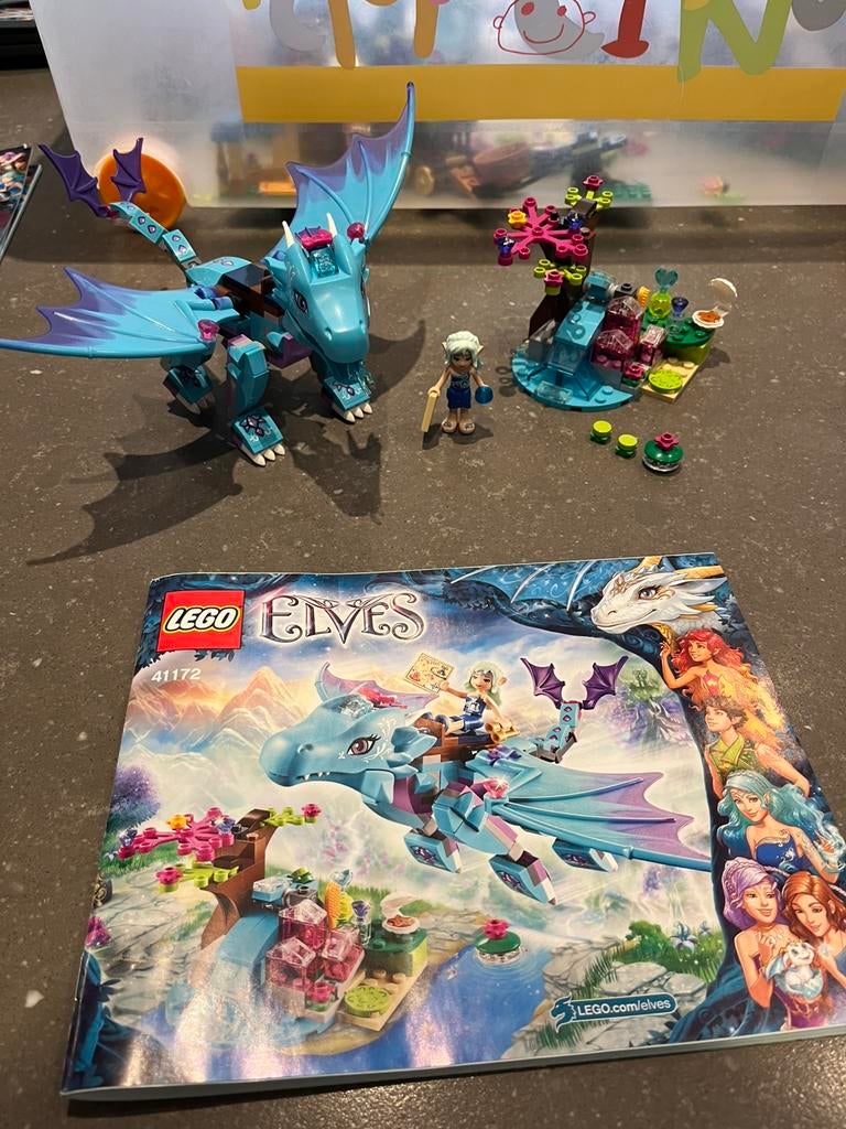 41172 - LEGO Elves - Het waterdraak avontuur, Ophalen of Verzenden, Zo goed als nieuw, Lego
