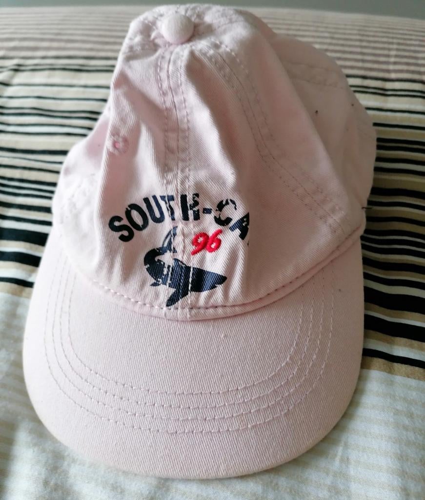 Casquette enfant rose pâle OKAIDI taille S, Enlèvement ou Envoi, Utilisé, Casquette