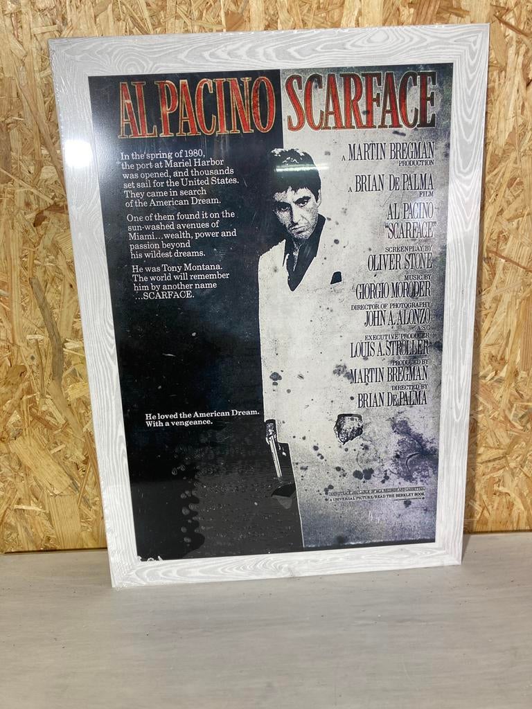 Metalen plaat Al Pacino, Verzamelen, Ophalen, X, Film, X
