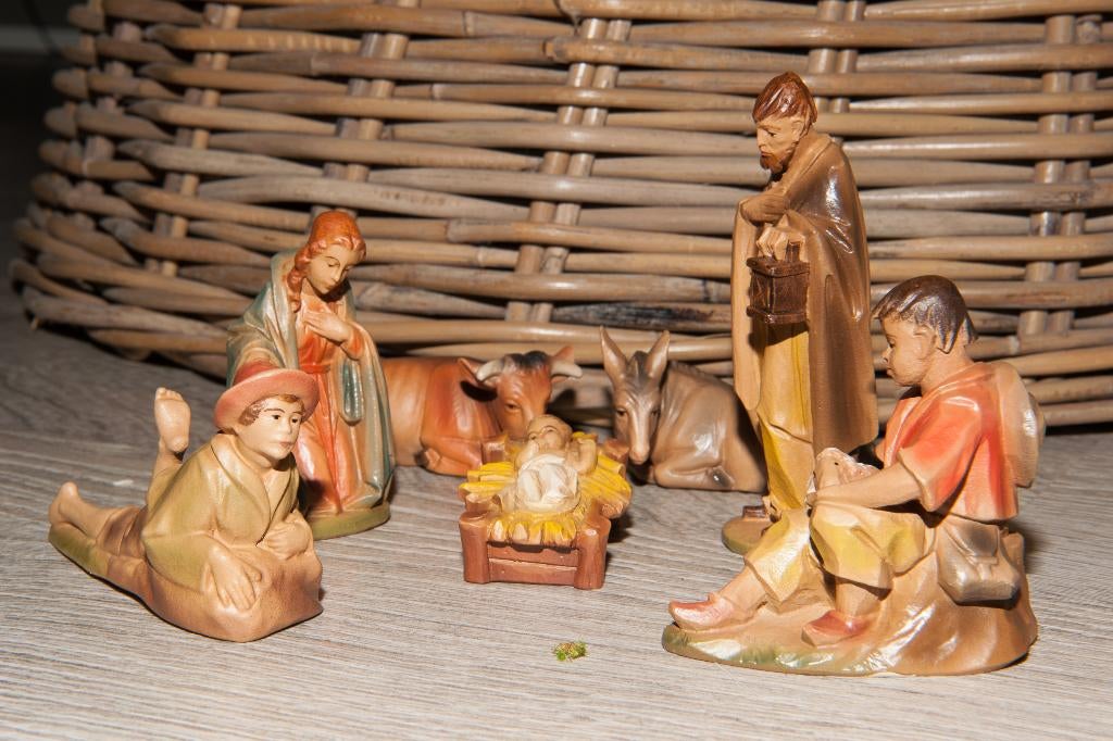 kerstbeeldjes, Ophalen, Zo goed als nieuw