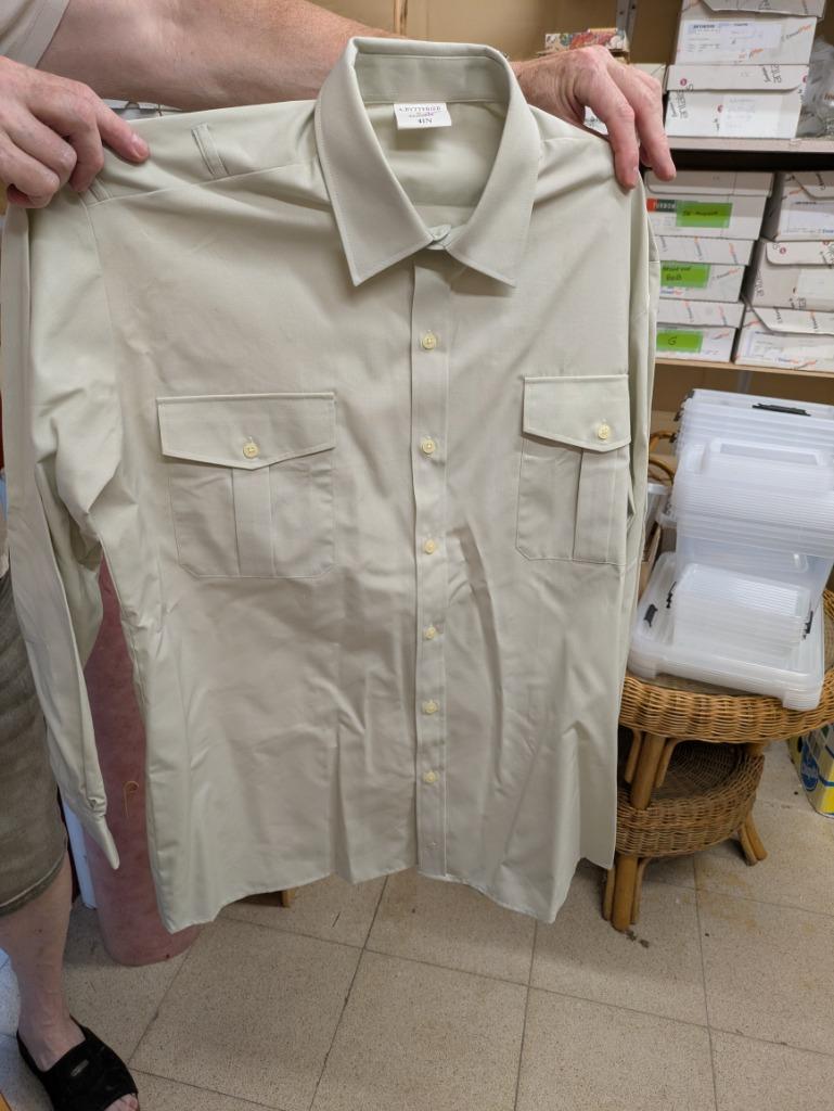Hemd uitgangsuniform leger lange mouwen, Verzamelen, Militaria | Algemeen, Ophalen of Verzenden, Landmacht, Kleding of Schoenen