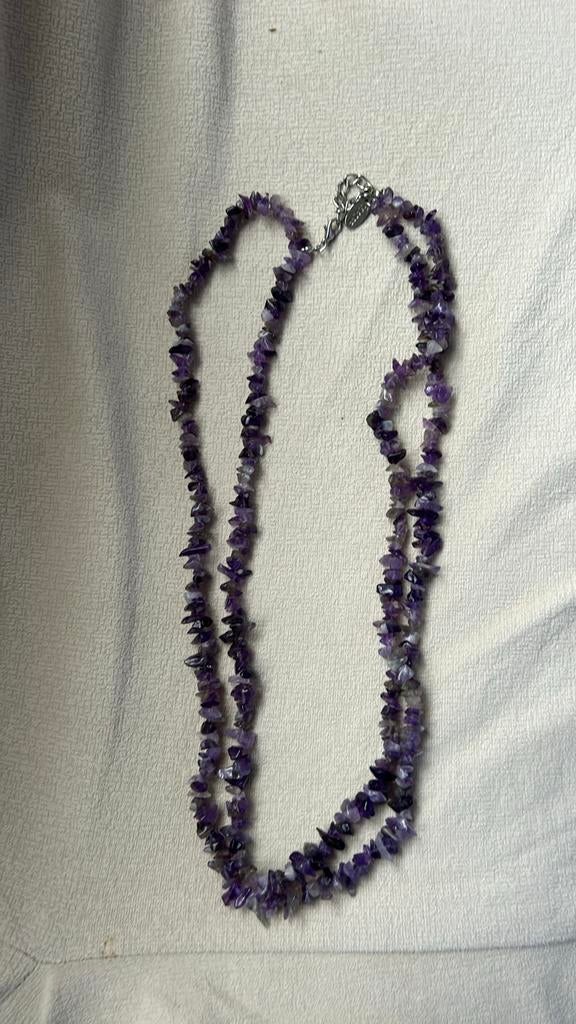 Collier d’améthyste Brésil, Enlèvement ou Envoi, Comme neuf