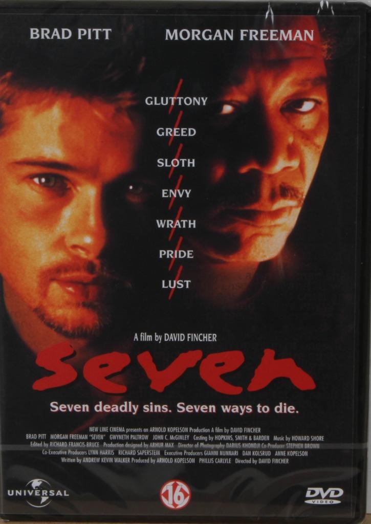 DVD Film: Seven, Cd's en Dvd's, Dvd's | Actie, Nieuw in verpakking, Actie, Ophalen of Verzenden