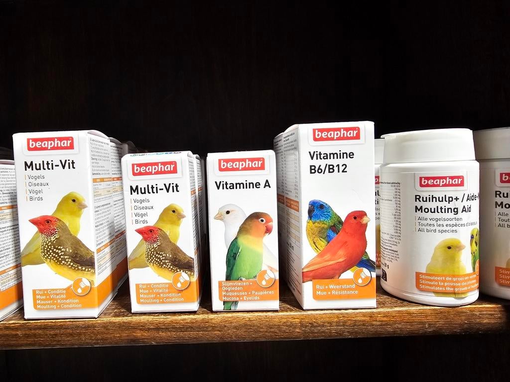 Vitamine A - 20ml - Beaphar - Boutique et boutique en ligne, Animaux & Accessoires, Oiseaux | Accessoires, Enlèvement