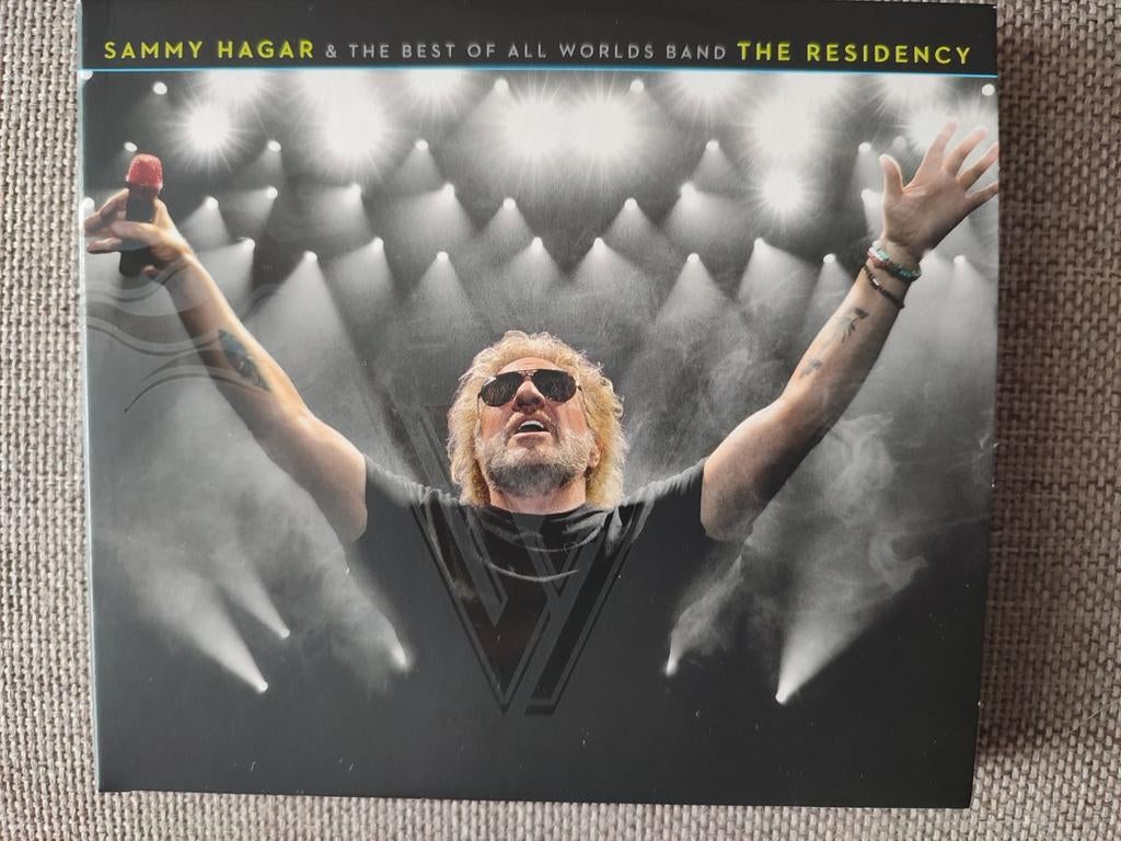2-CD: SAMMY HAGAR & BEST ALL WORLDS BAND - RESIDENCY  Nieuw!, Ophalen of Verzenden, Zo goed als nieuw