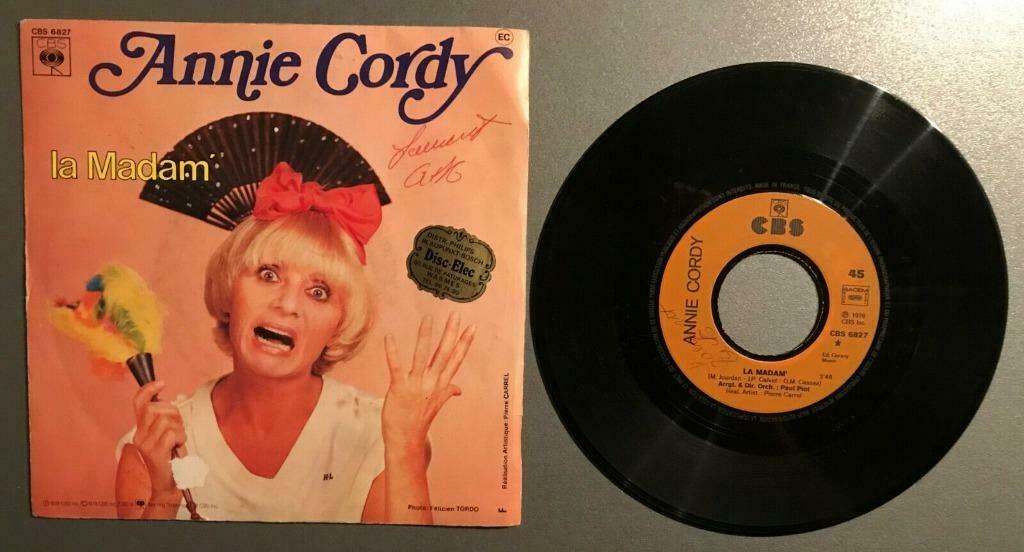 Vinyle de Annie Cordy ...... -, Enlèvement ou Envoi, Utilisé, Autres genres, Single