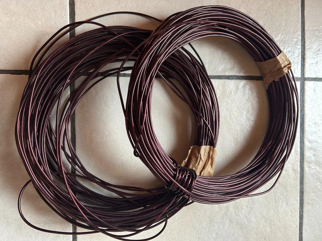 2 bobines de cuivre à vendre, Enlèvement, Neuf