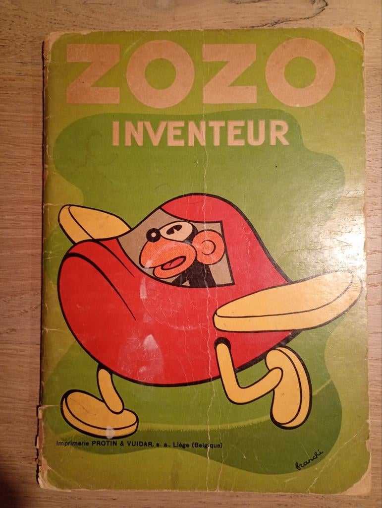 Zozo inventeur Franchi EO, Boeken, Stripverhalen, Eén stripboek, Ophalen of Verzenden, Gelezen