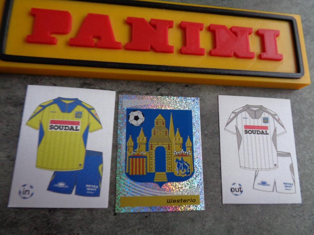 PANINI FOOTBALL 2012  WESTERLO   3 STICKERS, Verzenden, Nieuw