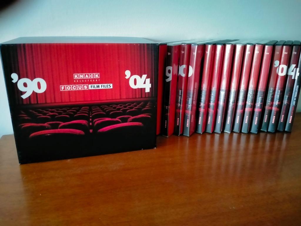 Knack Focus Film Files '90 - '04, Cd's en Dvd's, Vanaf 16 jaar, Ophalen of Verzenden, Zo goed als nieuw, Boxset