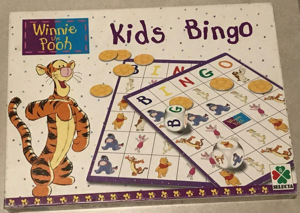 Kids Bingo Winnie l'ourson (2 à 4 joueurs de 5-6 ans), Hobby & Loisirs créatifs, Trois ou quatre joueurs, Enlèvement, Comme neuf