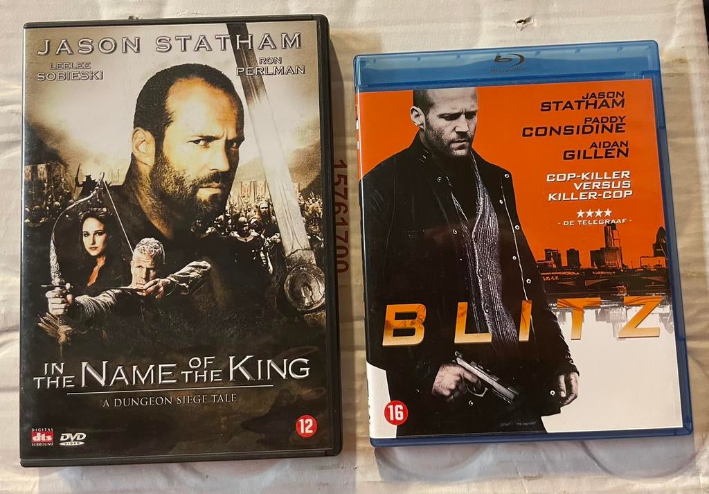 Dvd/blu ray met Jason Statham oa The Mecanic, Ophalen, Zo goed als nieuw, Actie