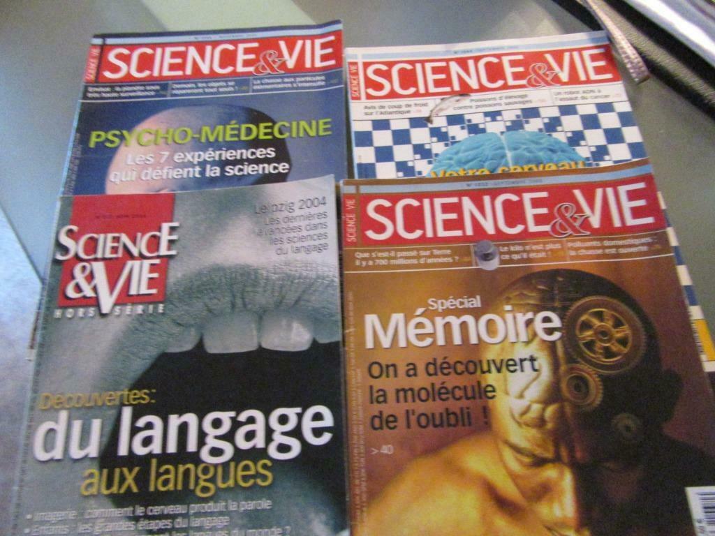 4 magazines science et vie, Enlèvement, Utilisé