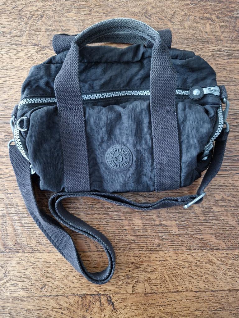 Sac à main / pochette Kipling noir, Enlèvement ou Envoi, Utilisé, Noir, Kipling