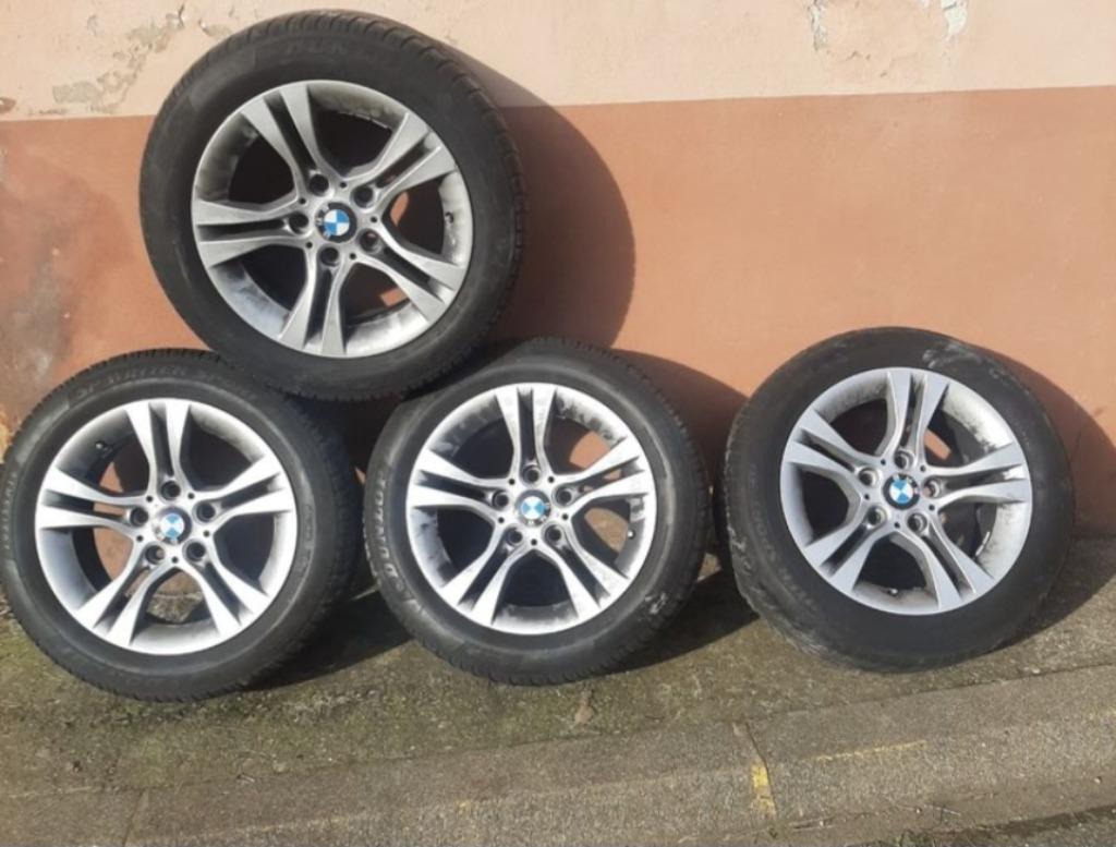 4 BMW 3-serie E90 E91 16" wielen stijl 268 (5×120), Ophalen, Gebruikt, BMW