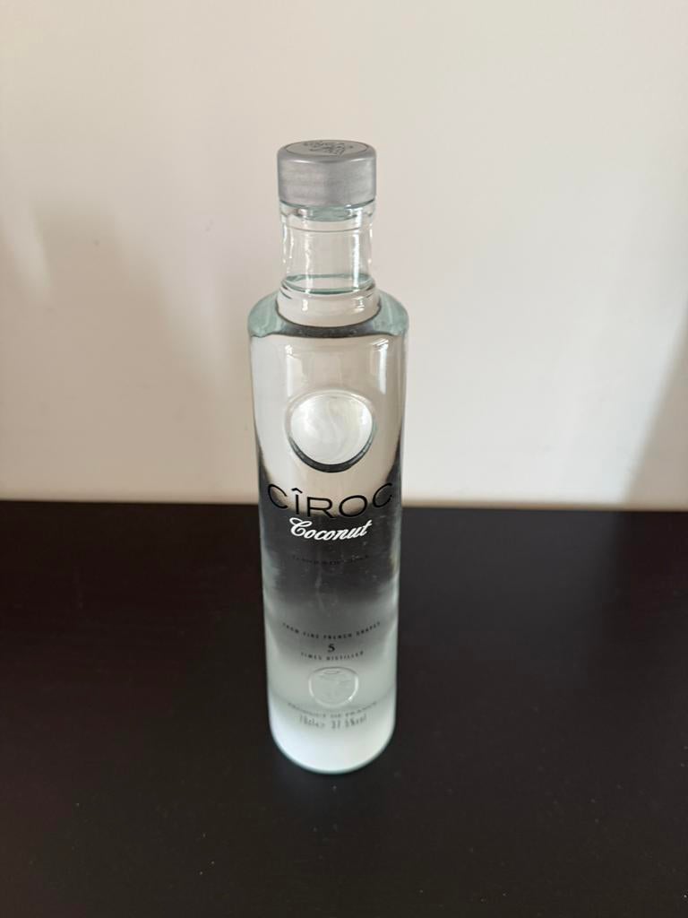 1 lege fles Ciroc 70cl, Ophalen of Verzenden