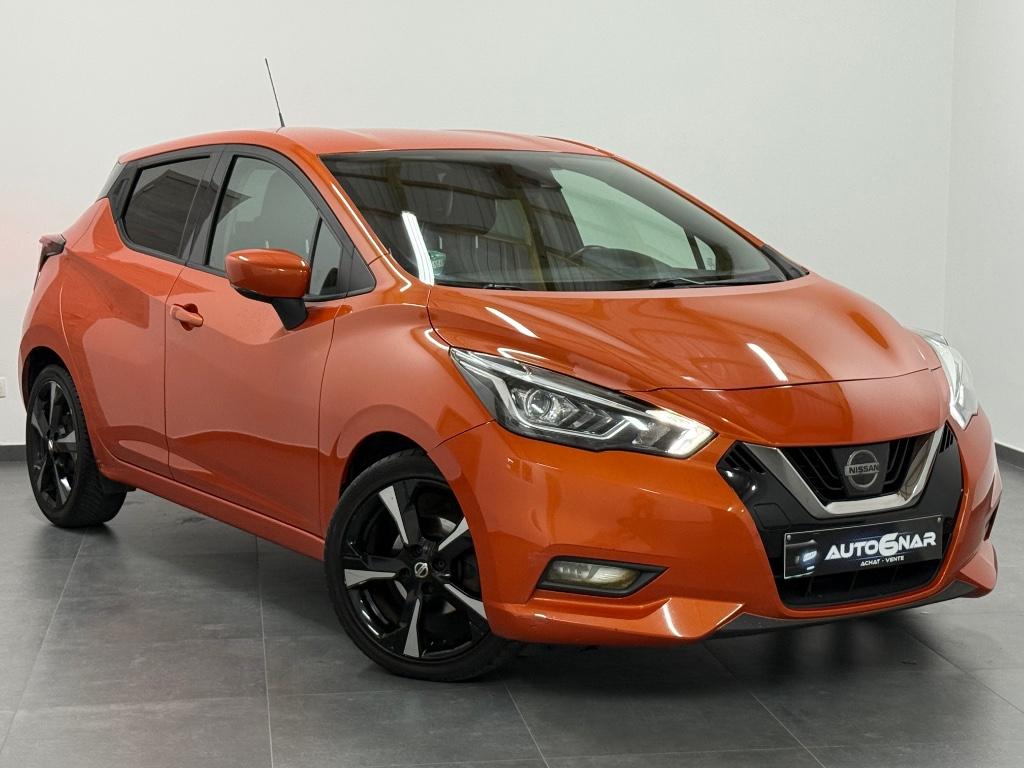 Nissan Micra 1.5 dCi Bose Euro6 - Led - Navi - Camera, Auto's, Voorwielaandrijving, Stof, Euro 6, https://public.car-pass.be/vhr/d3e1405b-2fc8-4f94-a4dd-966613d7acb1