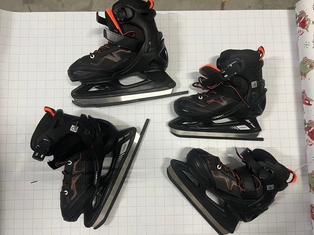 Patins glace 32-35, Enlèvement, Comme neuf