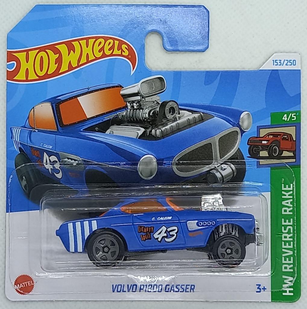Hotwheels Volvo P1800 Gasser (blauw), Verzenden, Nieuw, Auto