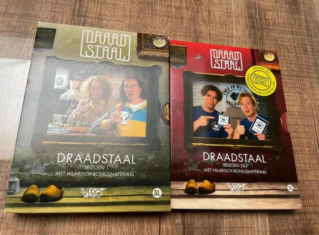 Draadstaal -  3 seizoenen op dvd ., Ophalen of Verzenden, Zo goed als nieuw